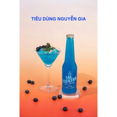 Thùng 6 chai SAL COCKTAIL vị hoa quả 265ml - Giá ưu đãi 248k, giải khát thơm ngon 10