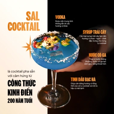 Thùng 6 chai SAL COCKTAIL vị táo 275ml - Giá ưu đãi 230.000đ, giảm tới 64.400đ 2
