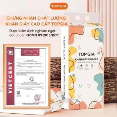 Thùng 6 gói Giấy Treo Tường TOPGIA Đa Sắc Đanăng Từ Bột Giấy Thiên Nhiên 1.280 tờ 4 lớp XL Premium - Giá chỉ 180.000₫ 4