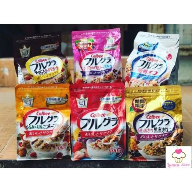 Thùng 6 gói Ngũ cốc Calbee Nhật Bản ăn kiêng giảm cân mix hoa quả, trái cây, sữa chua, ăn sáng - giá 1.113.000 VND