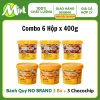 Thùng 6 Hộp Bánh Quy Giòn NoBrand 400g Mix Bơ Dừa ChocoChip - Chính Hãng, 402.000₫ 8