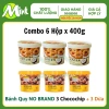 Thùng 6 Hộp Bánh Quy Giòn NoBrand 400g Mix Bơ Dừa ChocoChip - Chính Hãng, 402.000₫ 9