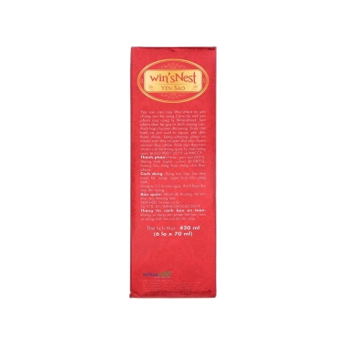 Thùng 6 Hộp Yến Sào cao cấp win'sNest - Tổ Yến Chưng Sẵn Bổ Sung Canxi 20% - 2.275.000₫ 5