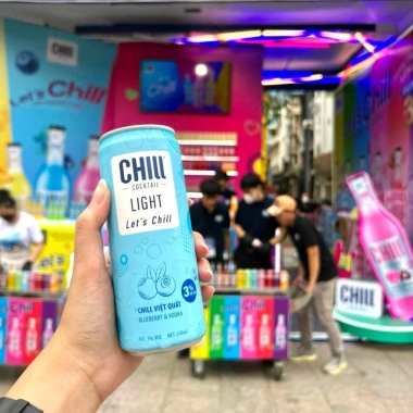 Thùng 6 lon Chill Cocktail Mix 320ml - Nước trái cây lên men, giá ưu đãi 155,000 VND