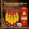 Thùng 6 nước mắm 60N 500ml Tặng 3 Kiết Thành và 3 Sốt muối chấm Nước Mắm Tĩn Cá Cơm Ruột Đỏ chai thủy tinh 500ml