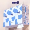 Thùng 6 túi Giấy rút treo tường MOJI 4 lớp 100% bột gỗ nguyên sinh không tẩy trắng - Tặng 3 móc treo, giảm giá tới 18% 8