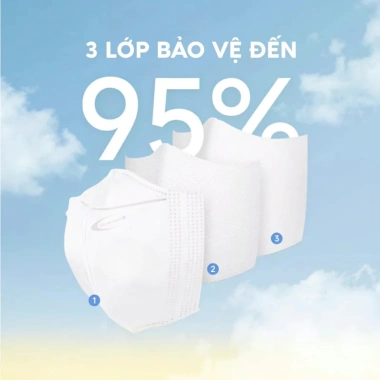 Thùng 600-500 Khẩu Trang 5D + 10 9A Hải An Mask 3 Lớp Kháng Khuẩn Chống UV