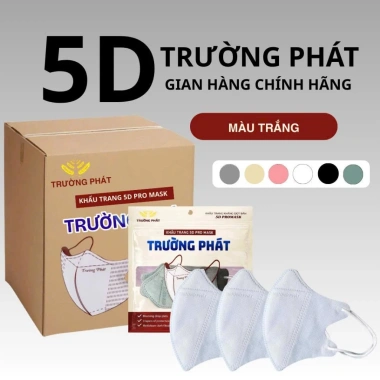 Thùng 600/400 khẩu trang 5D TRƯỜNG PHÁT kháng khuẩn, lọc bụi, chống UV - 35.000₫ 3 Thùng 600/400 khẩu trang 5D TRƯỜNG PHÁT kháng khuẩn, lọc bụi, chống UV - 35.000₫ 3