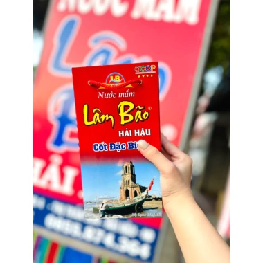 Thùng 8 chai 0,5L Nước Mắm Lâm Bão Nút Vàng 32° Đạm Cốt Cá – Chính hãng, chỉ 289.000₫ 3