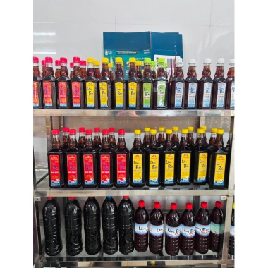 Thùng 8 chai 0,5L Nước Mắm Lâm Bão Nút Vàng 32° Đạm Cốt Cá – Chính hãng, chỉ 289.000₫ 4