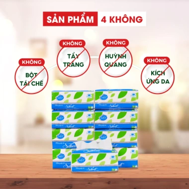Thùng 9 gói giấy ăn rút lụa Silkwell khổ to 250 tờ 2 lớp mềm mịn không bụi – Giá ưu đãi 139.500₫ 5