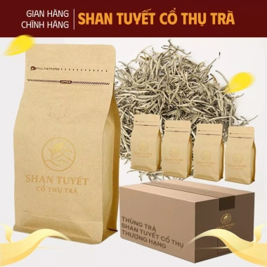 Thùng Bạch Trà Shan Tuyết Cổ Thụ - Trà Sạch Thủ Công Nguyên Chất, Giá ưu đãi 2.200.000 VND