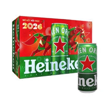 Thùng bia Heineken chuẩn date giảm giá, giá ưu đãi 630k (giá gốc 793.800) – Giao nhanh Hà Nội, đặt ngay, đảm bảo chất lượng, sẵn sàng cho Tết
