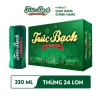 Thùng bia Trúc Bạch 24 lon 330ml - Giá chỉ 645k, giảm ngay, ship hỏa tốc Hà Nội