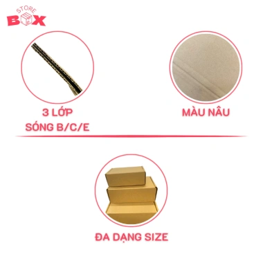 Thùng carton 60x40x40 và 30x20x10 - Chuyển nhà, văn phòng giá rẻ BoxStore 2