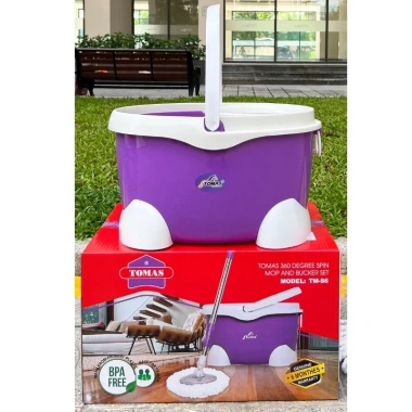 Thùng chổi lau nhà 360 độ Tomas - Xô cây lau nhà thay thế, tiện lợi, giá 170.000đ 4 Thùng chổi lau nhà 360 độ Tomas - Xô cây lau nhà thay thế, tiện lợi, giá 170.000đ 4