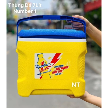 Thùng Đá 7 Lít Siêu Bền Giá Rẻ 111.000 Giảm Giá Dễ Dàng Lưu Trữ Nước Đá 3