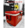 Thùng đá đỏ 60L không kèm phụ kiện – Giá chỉ 630.000đ, giảm mạnh, không khung khay