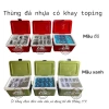 Thùng đá đỏ 60L không kèm phụ kiện – Giá chỉ 630.000đ, giảm mạnh, không khung khay 5