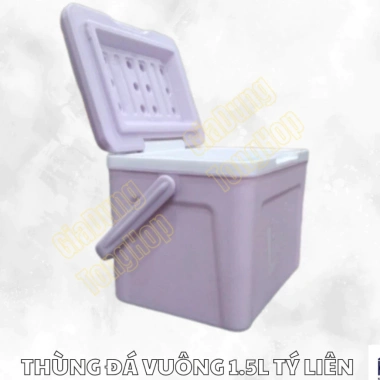 Thùng Đá Mini 1.5L BIBI Tý Liên 895 với kích thước nhỏ gọn, giá 89.100₫