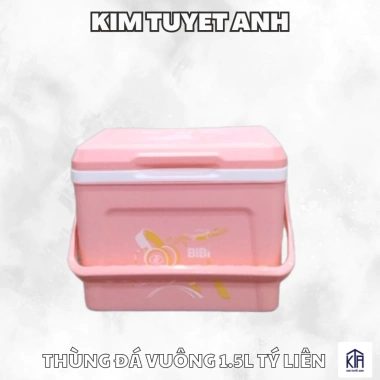 Thùng Đá Mini 1.5L BIBI Tý Liên 895 với kích thước nhỏ gọn, giá 89.100₫