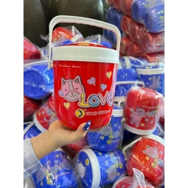 Thùng đá mini 1L hot trend Bình giữ nhiệt nhựa Tân Việt Thành 1L giá 67.600 VND 3