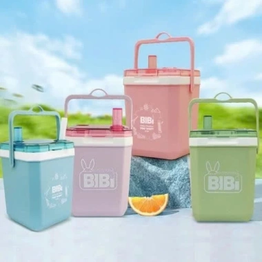 Thùng Đá Vuông 1.2L Bibi - Giữ Nhiệt 12h, Đựng Cà Phê, Trà Sữa, Nước - Cao Cấp, 85.000 VND