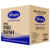 Thùng dầu ăn SIMPLY ĐẬU NÀNH GẠO LỨT 1L (12 chai) - Giá ưu đãi 850k, an toàn sức khỏe