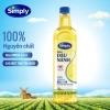 Thùng dầu ăn SIMPLY ĐẬU NÀNH GẠO LỨT 1L (12 chai) - Giá ưu đãi 850k, an toàn sức khỏe 2