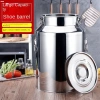 Thùng dầu thép không gỉ 304 dày kín, kết nối rượu vang - Giá ưu đãi 492.800₫ 2