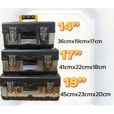 Thùng đồ nghề đa năng INOX - Hộp đựng cao cấp, giảm giá 20% chỉ 189.000₫ 2 Thùng đồ nghề đa năng INOX - Hộp đựng cao cấp, giảm giá 20% chỉ 189.000₫ 2