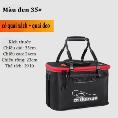 Thùng Đựng Cá Đi Câu Tiện Lợi Gấp Gọn 30-50cm Giá Ưu Đãi 75.000₫ - 97.500₫