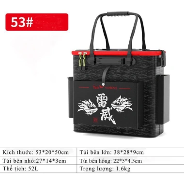 Thùng Đựng Cá EVA đa năng chống thấm nước, gấp gọn tiện lợi - Giá chỉ 350.000₫