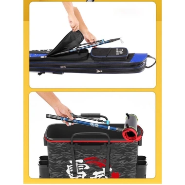 Thùng Đựng Cá EVA đa năng chống thấm nước, gấp gọn tiện lợi - Giá chỉ 350.000₫