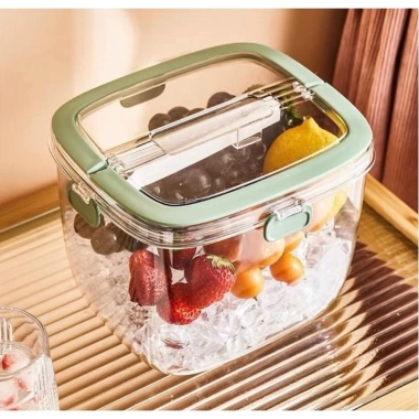 Thùng Đựng Đá Mini Nhựa Acrylic Mẫu Mới Xô Đá Du Lịch Picnic Nhẹ Giá Ưu Đãi