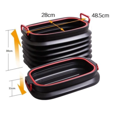 Thùng đựng đồ gấp gọn ô tô nhựa ABS 40L lớp lót chống thấm Giá ưu đãi 239.900₫