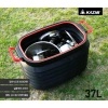 Thùng đựng đồ gấp gọn ô tô nhựa ABS 40L lớp lót chống thấm Giá ưu đãi 239.900₫ 5