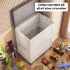 Thùng Đựng Quần Áo Dung Tích Lớn Q430 - Hộp Nhựa Gấp Gọn, Bánh Xe Di Chuyển, Giá 349k 3