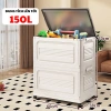 Thùng Đựng Quần Áo Dung Tích Lớn Q430 - Hộp Nhựa Gấp Gọn, Bánh Xe Di Chuyển, Giá 349k 9