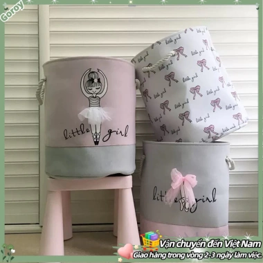 Thùng đựng vải gập gọn dung tích lớn cho gia đình, trẻ em - Giá 89.333 VND, giao nhanh