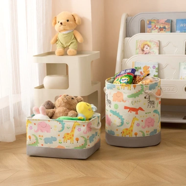 Thùng đựng vải gập gọn dung tích lớn cho gia đình, trẻ em - Giá 89.333 VND, giao nhanh