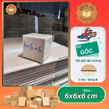 Thùng hộp carton size nhỏ, thùng giấy đa kích thước giá rẻ HCM - 5.500₫ 10