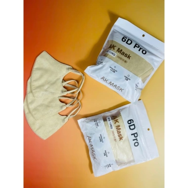 Thùng Khẩu Trang 6D Pro AK Mask - Kháng Khuẩn, Ngăn Bụi Mịn, Chống 90% Virus - 85.000đ