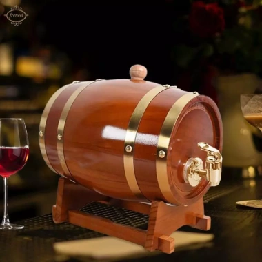 Thùng lão hóa giá đỡ gỗ - Thùng rượu sồi nhà bia, máy làm rượu, cocktail, 386.100₫ 2