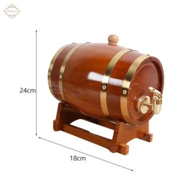 Thùng lão hóa giá đỡ gỗ - Thùng rượu sồi nhà bia, máy làm rượu, cocktail, 386.100₫ 6