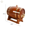 Thùng lão hóa giá đỡ gỗ - Thùng rượu sồi nhà bia, máy làm rượu, cocktail, 386.100₫ 8