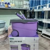 Thùng lau nhà Hokori - Cây lau xoay 360°, bông sợi cao, tay kéo, móc treo - 317.000₫ 3