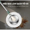 Thùng lau nhà Hokori - Cây lau xoay 360°, bông sợi cao, tay kéo, móc treo - 317.000₫ 5