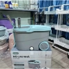 Thùng lau nhà Hokori - Cây lau xoay 360°, bông sợi cao, tay kéo, móc treo - 317.000₫ 10
