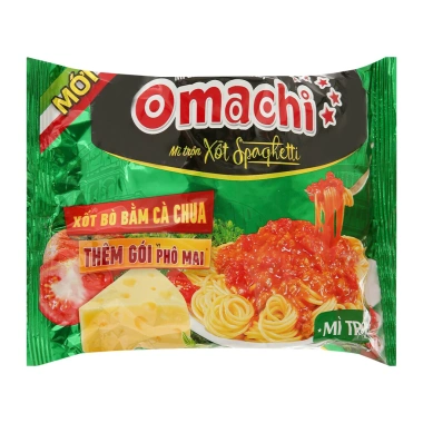 Thùng Mì Khoai Tây Omachi Xốt Spaghetti 30 gói - Giá ưu đãi 304.000 dong 2 Thùng Mì Khoai Tây Omachi Xốt Spaghetti 30 gói - Giá ưu đãi 304.000 dong 2